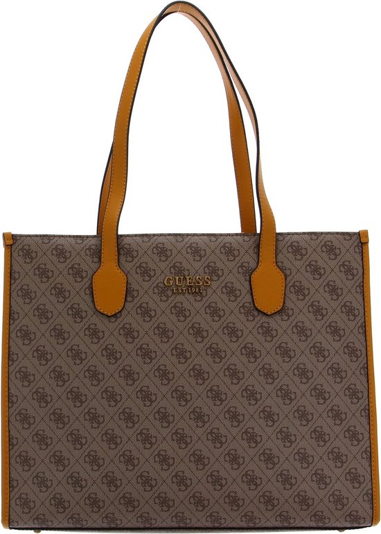 Guess Schoudertas Lorelei Convertible Xbody Flap Bag Latte Logo Lichtbruin 67ee667cde962146c50d0cf0