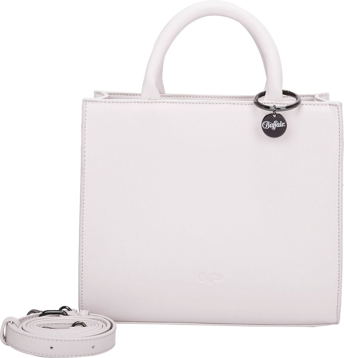 BUFFALO Handtas Schoudertas Muse Big Boxy Shopper White Wit