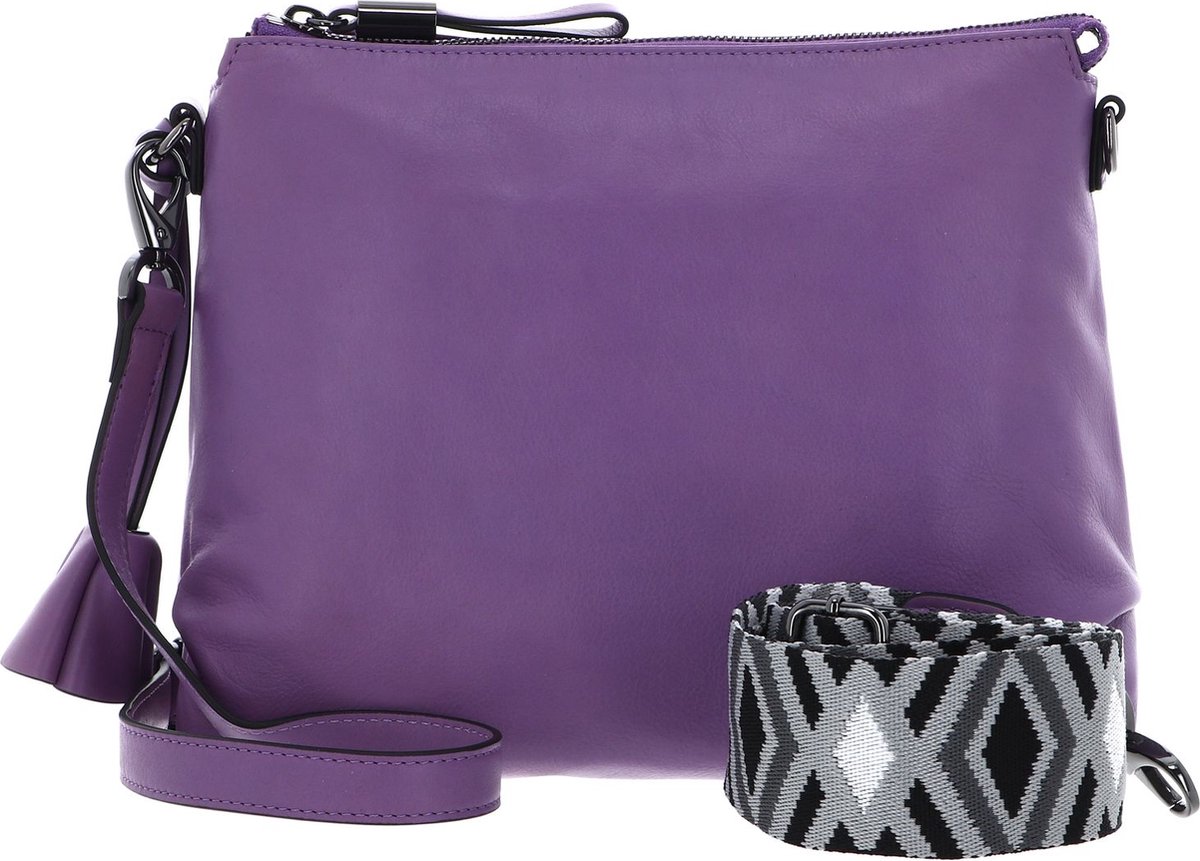 Sac Bandoulière PICARD Bella Cross Bag - Cuir De Vache Granite - Neuf Avec étiquettes