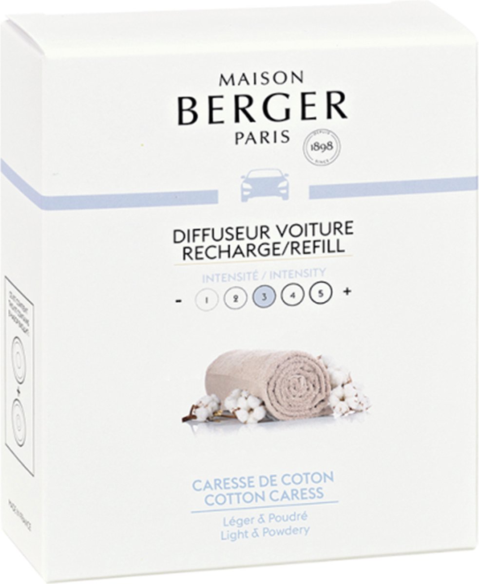 Maison Berger - Lampe Berger Autoparfum Cotton Caress – Fris & Zacht