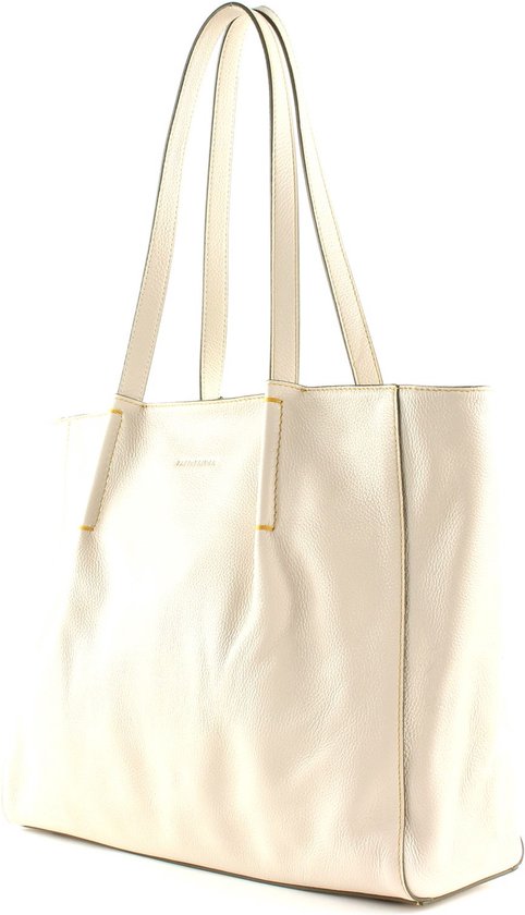 FREDsBRUDER Leren Schoudertas Bella Kyoto Beige