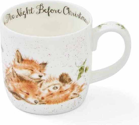 Wrendale Designs - Mug - Nuit avant Noël