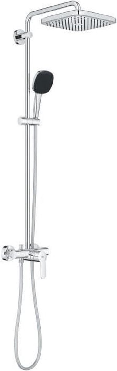 Grohe Vitalio Comfort - Doucheset met kraan, 25x25 cm, 2 stralen, chroom 26985001