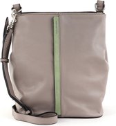 FREDsBRUDER Cuir Sac à épaule bandoulière Shea Crossbody Light Grey Gris