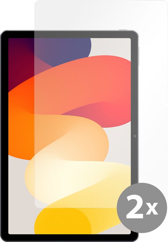 Cazy Protecteur d'écran en Tempered Glass adapté pour Xiaomi Redmi Pad SE - Transparent - 2 pièces
