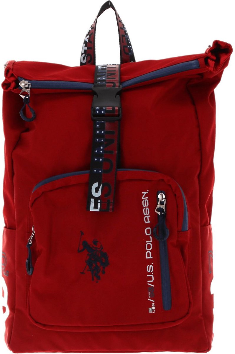 U.S. POLO ASSN. Vrije tijd rugzak Rugzak met laptopvak Bozeman Backpack with Flap Red Rood