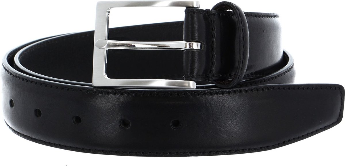 SADDLER Leren Riem Odense Belt W85 Black Zwart
