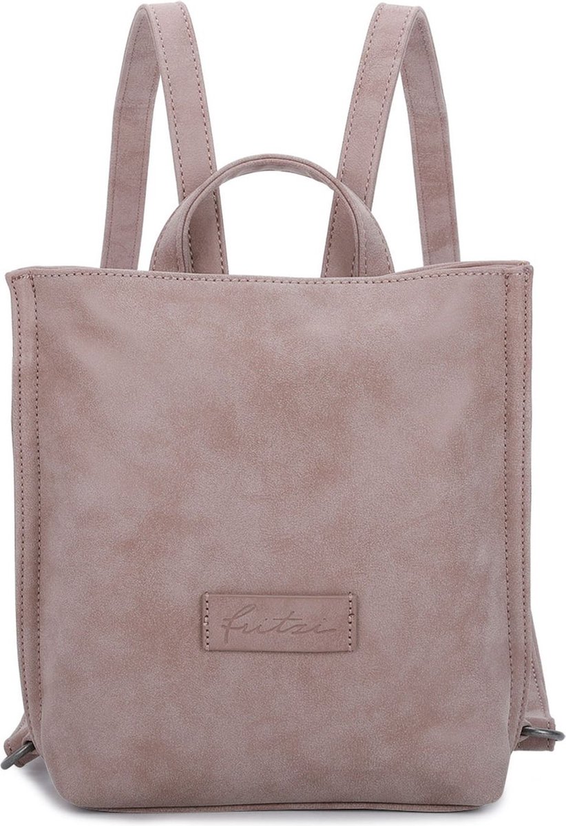 Fritzi aus Preußen Rugzak Vintage Fritzi53 Backpack Small Taupy Bruine