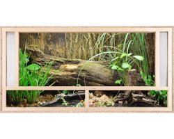 REPITERRA® Terrarium hout 120x60x60 cm met ventilatie aan de voorkant