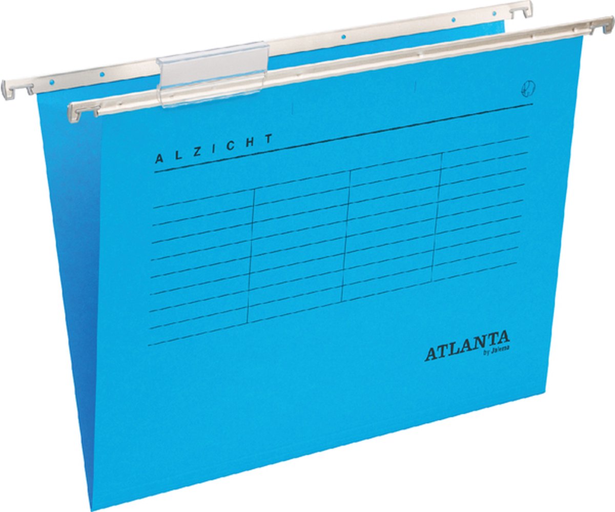 Hangmap Alzicht A4 V-bodem blauw | 25 stuks