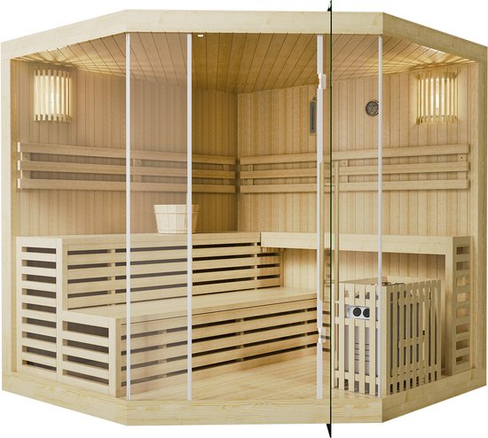 Binnensauna Espoo200 Premium Finse Saunacabine