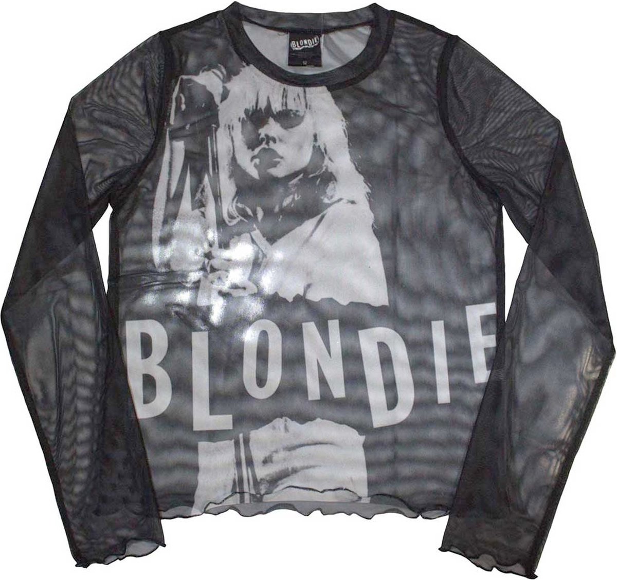 Blondie - Mic Stand Longsleeve top - 2XL - Zwart