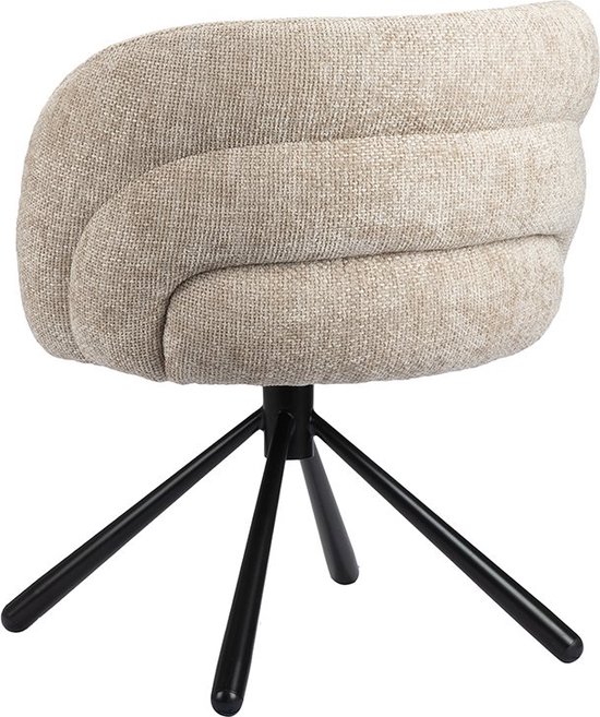 Pole to Pole - Chaise pivotante Pebble - Latte