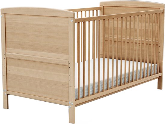 AT4 - Omvormbaar kinderbed ESSENTIEL in hout Beuken Gelakt 70 x 140 cm