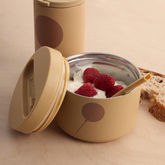 monbento - Bento Geïsoleerde lunchbox Element Graphic Papercut - Geïsoleerde lunchbox houdt maaltijden tot 10 uur warm en koud - Ideaal voor werk en buiten - BPA-vrij - Bloemenmotief