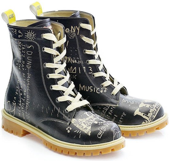 GOBY - Oeuvre - Bottes pour femmes - Botte - Bottes femmes - Bottes pour femmes - Bottes pour femmes - Bottes longues - Fait à la main - Taille 41