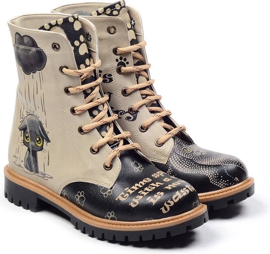 GOBY - Pitty Catty - Bottes pour femmes - Boot - Bottes femmes - Ladies boots - Ladies boots - Long boots - Handmade - Taille 39