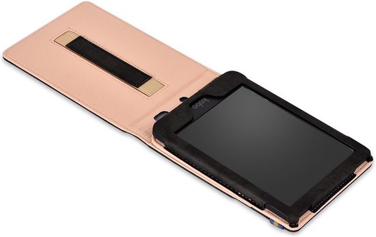 Knaldeals.com - Cover geschikt voor Kobo Clara HD - Zwart van Knaldeals.com — afbeelding 3