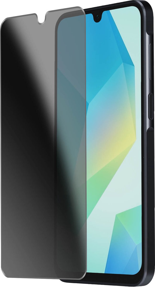 Avizar Gehard glas Geschikt voor Samsung Galaxy A16 Anti-Spy 9H hardheid, Transparant