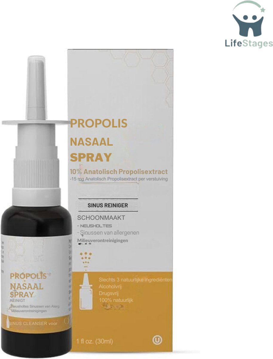 Goedkoopste LifeStages - Neusspray - Verlichting Van Verstopping Zonder Drugs En Alcohol - Sinus Verlichting - Allergie