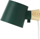 Normann Copenhagen - Rise Wall Lamp Petrol Green