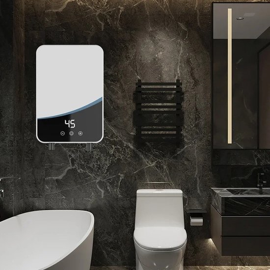 Efficiënte 3500W Doorstroomboiler 5L met LED