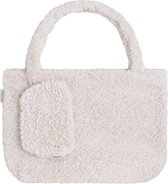 Mombag Baby's Only avec pochette Snow Wool Blanc