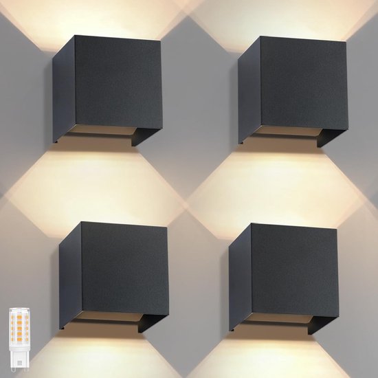 Zwarte wandlamp voor buiten kopen? Strak modern klassiek
