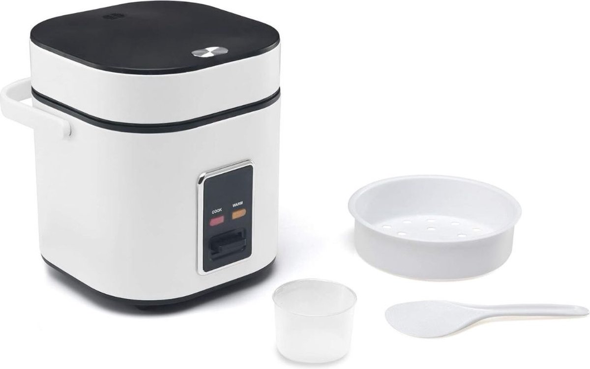 White-Label Rijstkoker met Stomer - Multicooker - Wit thumbnail 2