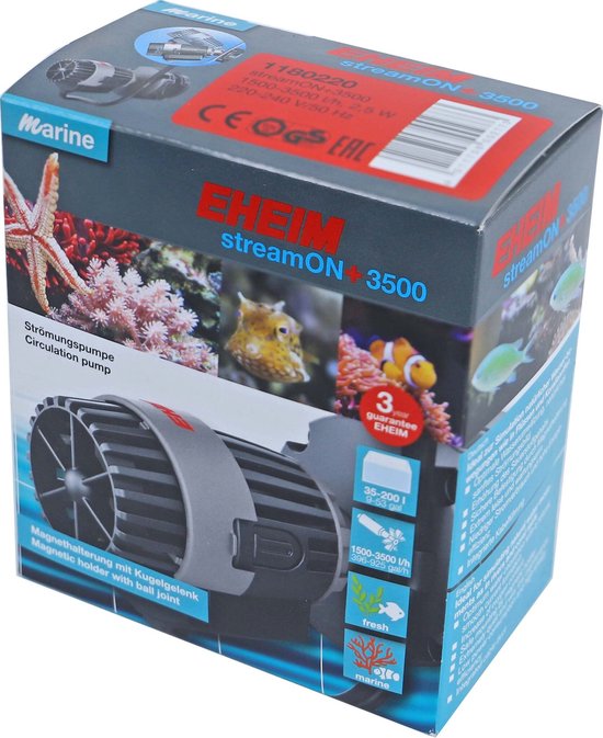 Eheim Stream On+ 3500 - Stromingspomp - 3500 l/u