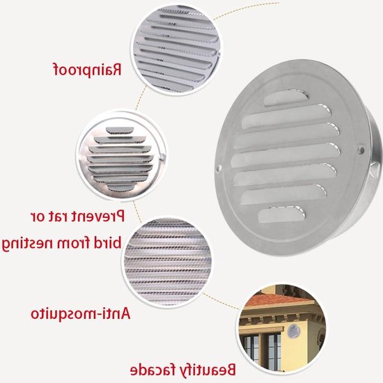 Luxe design ventielen - Ventilatieventielen - Ventilatieroosters| Ventielen | Luchtroosters