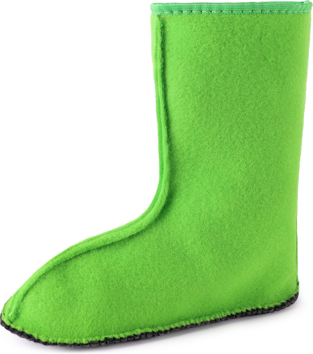 Ladeheid Sokken voor Regenlaarzen – Fleecesokken – LA-CA-PandaSocks – Groen – 30/31