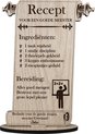 MEESTER - 17.5 x 25 cm - Gepersonaliseerd