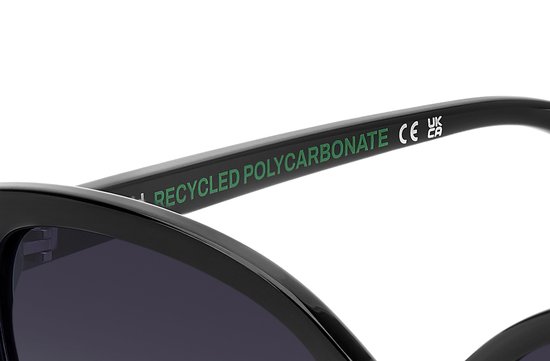 Polaroid Zonnebril PLD 4176/S/X Volwassenen Zwart Polariserend GRS (global recycled standerd) certificated van Polaroid — afbeelding 4