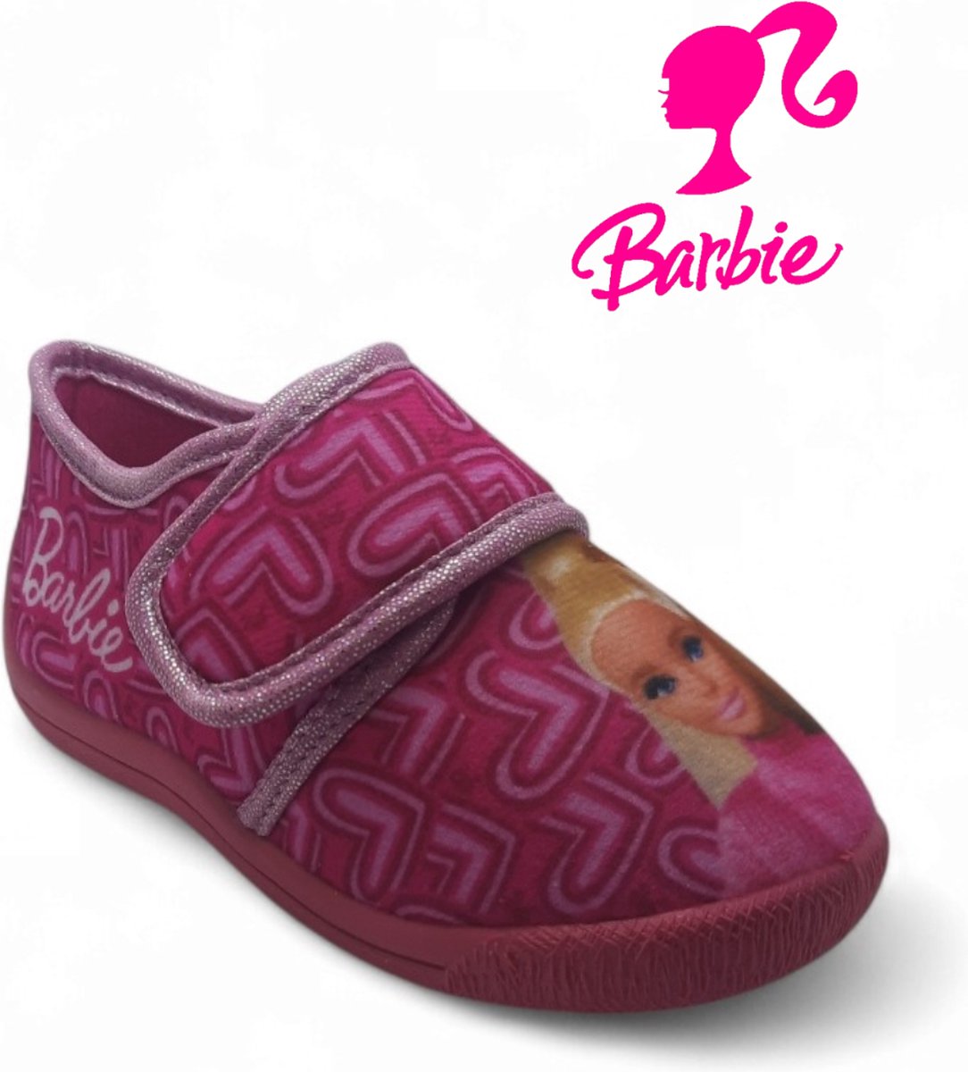 Barbie Mattel pantoffels voor meisjes roze fushia sloffen