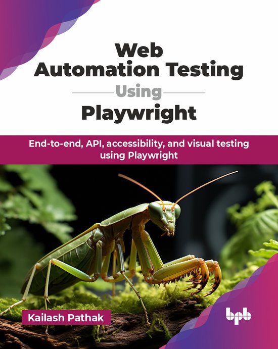Web Automation Testing Using Playwright - cover