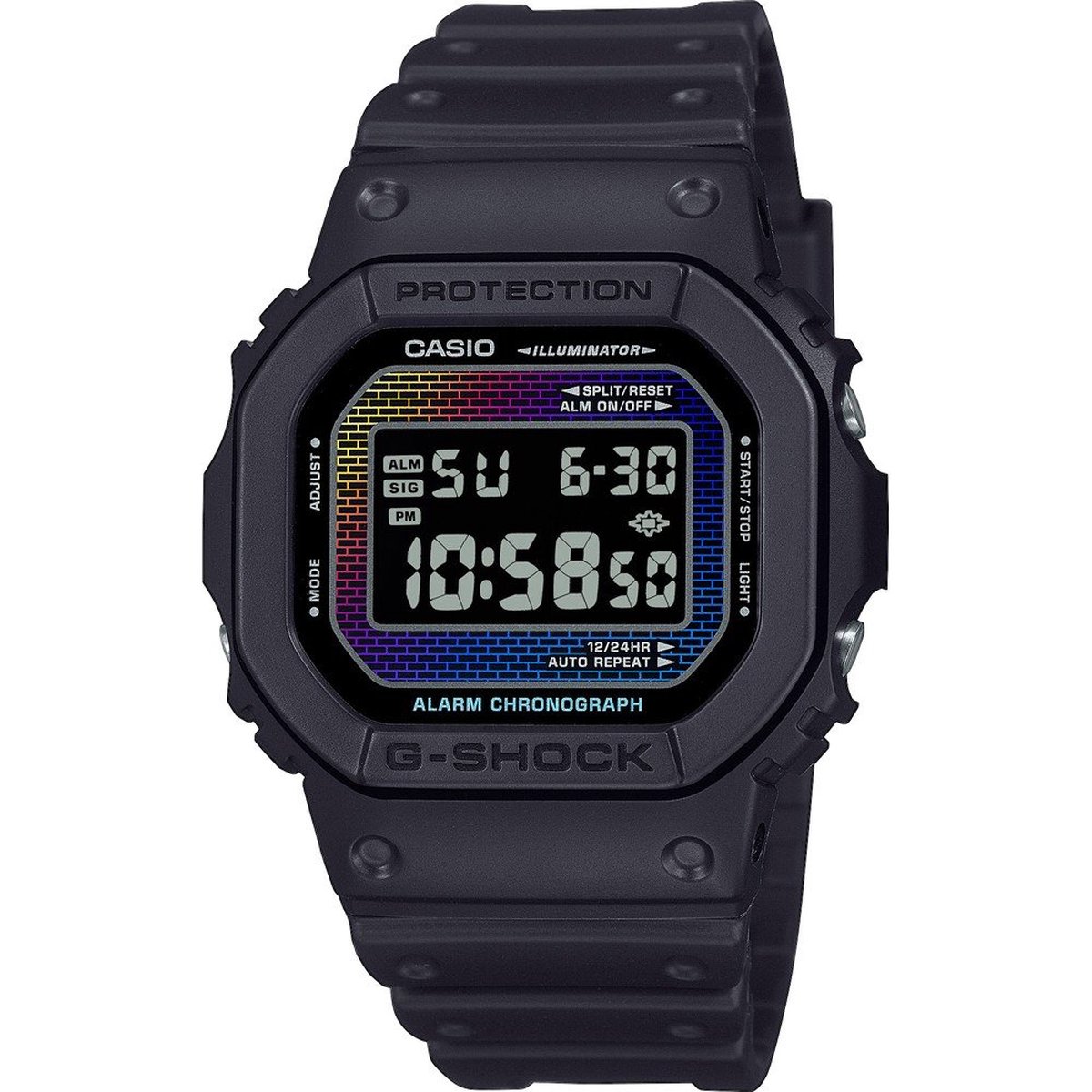 Casio G-Shock DW-5600RW-1ER Horloge - Kunststof - Zwart - Ø 38 mm