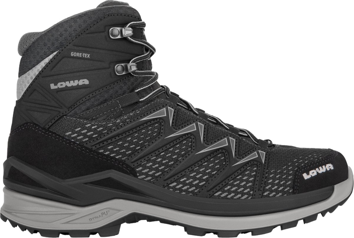 Qlima INNOX PRO GTX MID M 9930 9 Heren waterdichte mid wandelschoenen Zwart