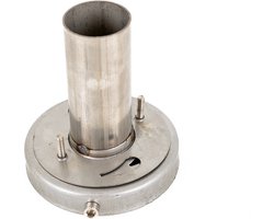 SK-Import Geluidsdemper 101.1mm Roestvrij Staal - uitlaat silencer - DB-Killer