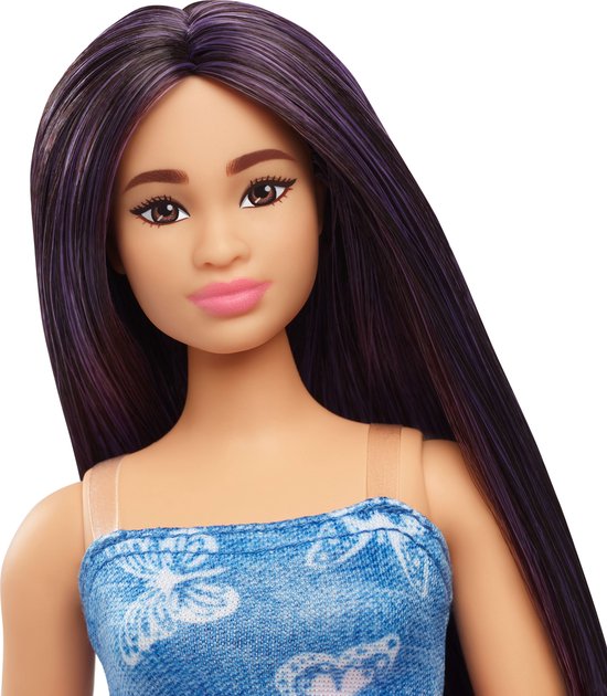 Barbie Fashionista Popwith Purple Hair. van Merkloos — afbeelding 3