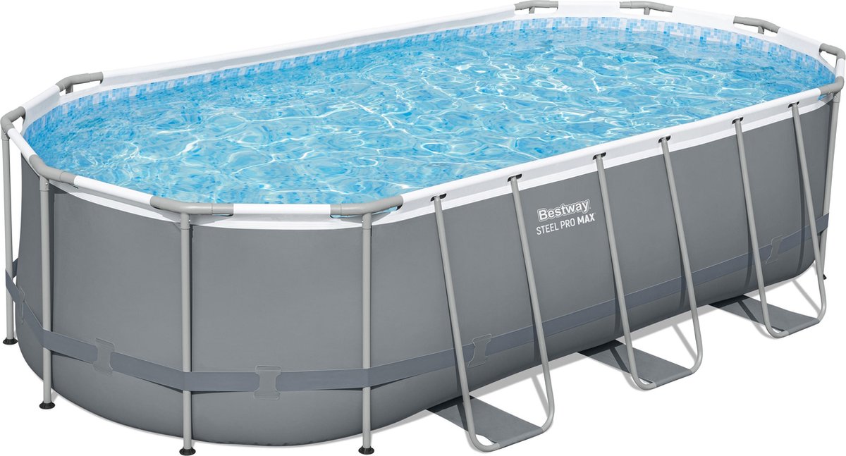 Steel Pro MAX Bovengrondse Zwembad Set 5,49 m x 2,74 m x 1,22 m