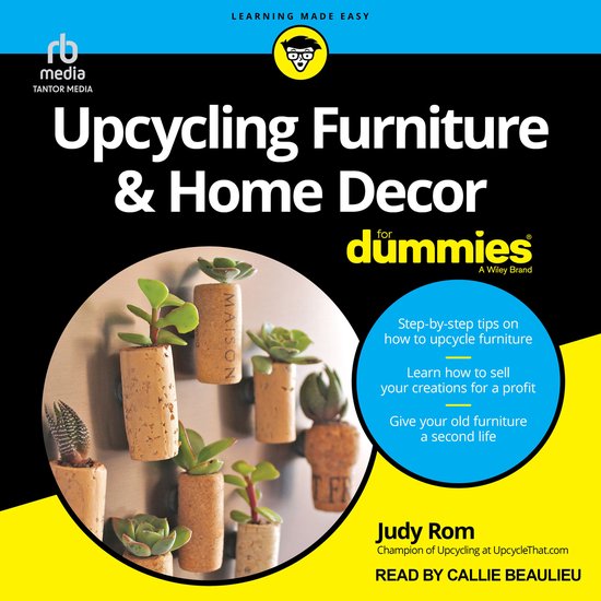 Upcycling Furniture & Home Decor For Dummies - cover