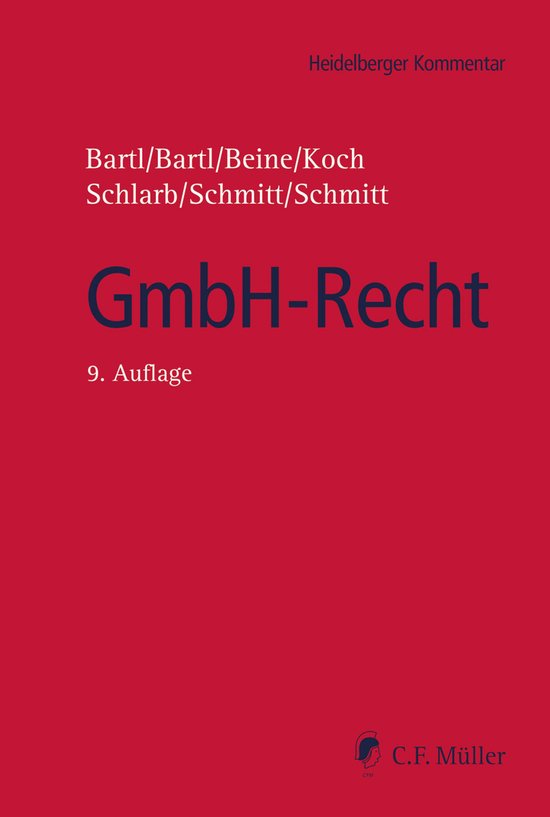 GmbH-Recht - cover