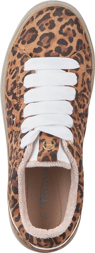 Chaussures de sport basses en cuir pour femmes Tamaris , modèle 1-23718-43 329. Chaussures pour femmes M2370244