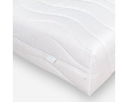 Matras - 90 x 200 cm - Hotel XXL - PREMIUM - Nasa Koudschuim - 14CM - Orthopedisch - Anti-allergie - Afritsbaar / Wasbaar - Medium Hardheid