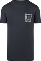 No Way Monday Jongens T-shirt - Steel blue