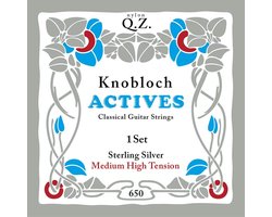 Knobloch 650KASQ snaren set classic MHT (Sterling silver and QZ nylon)