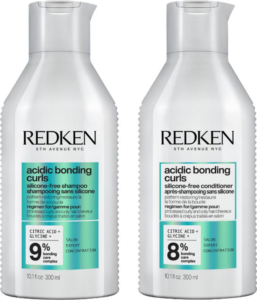 Redken Acidic Bonding Curls Shampoo 300ml + Conditioner 300ml