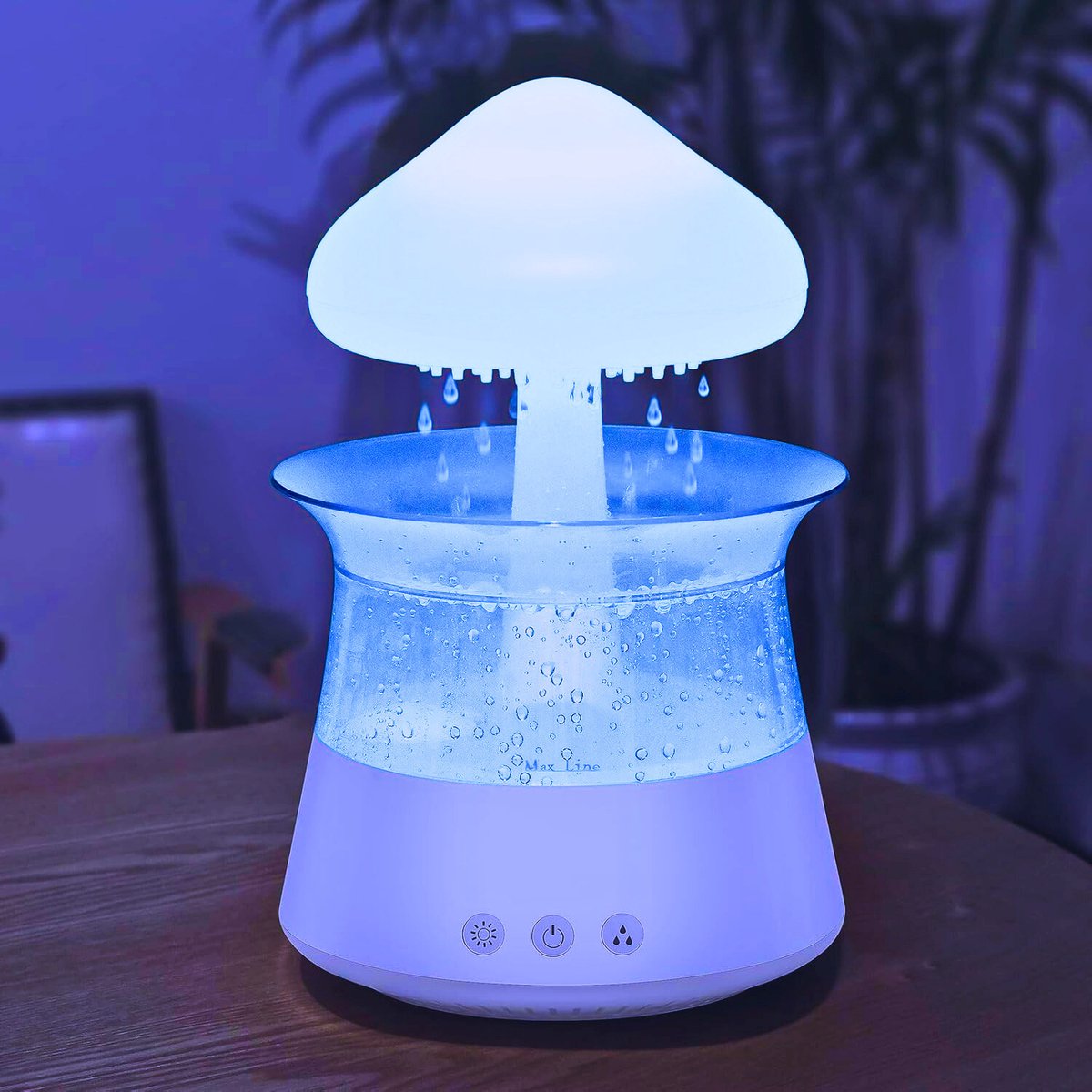 Goedkoopste Rain Cloud Luchtbevochtiger Met 7 Kleuren - Aromatherapie & Nano Mist – Ideaal Voor Slaap En Ontspanning Thuis of Op Kantoor