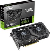 ASUS Dual GeForce RTX 4060 EVO OC Edition - Carte vidéo - 8 GB GDDR6 - PCIe 4.0 x16 - 1x HDMI 3x DisplayPort